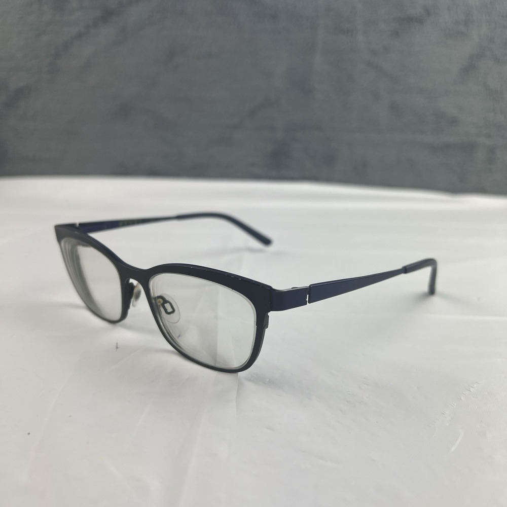 BEVEL LUCILLE 6536 BKDM Violet Purple Matte Eyeglasses 49 [] 16 mm made in Japan